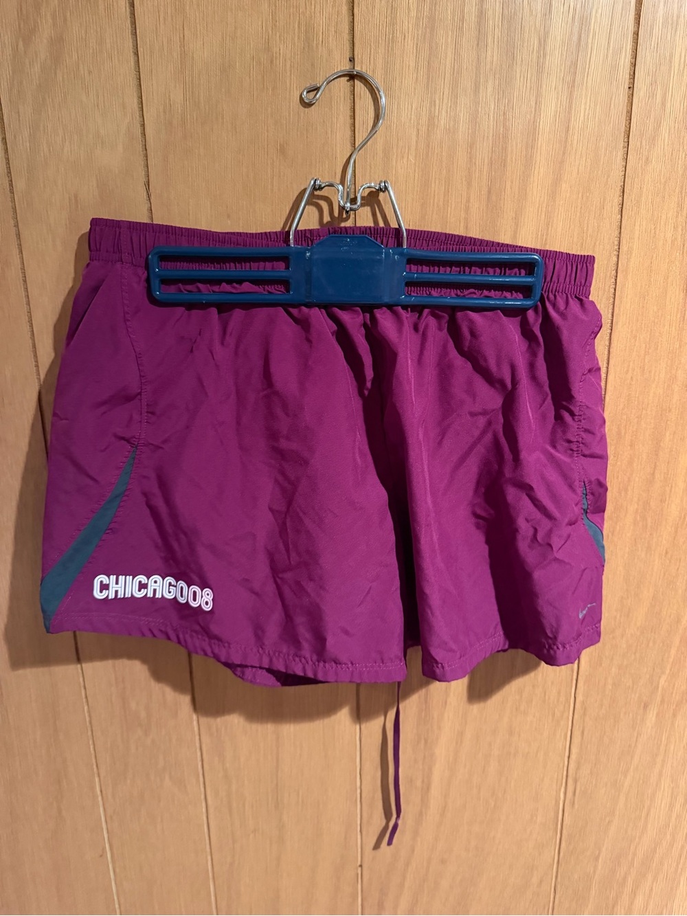 Nike Women's Magenta Athletic Shorts